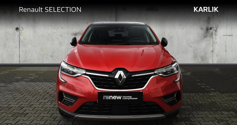 Renault Arkana cena 115700 przebieg: 28162, rok produkcji 2022 z Zielonka małe 254